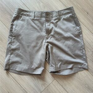 PGA Tour Men's Khaki Athletic Shorts